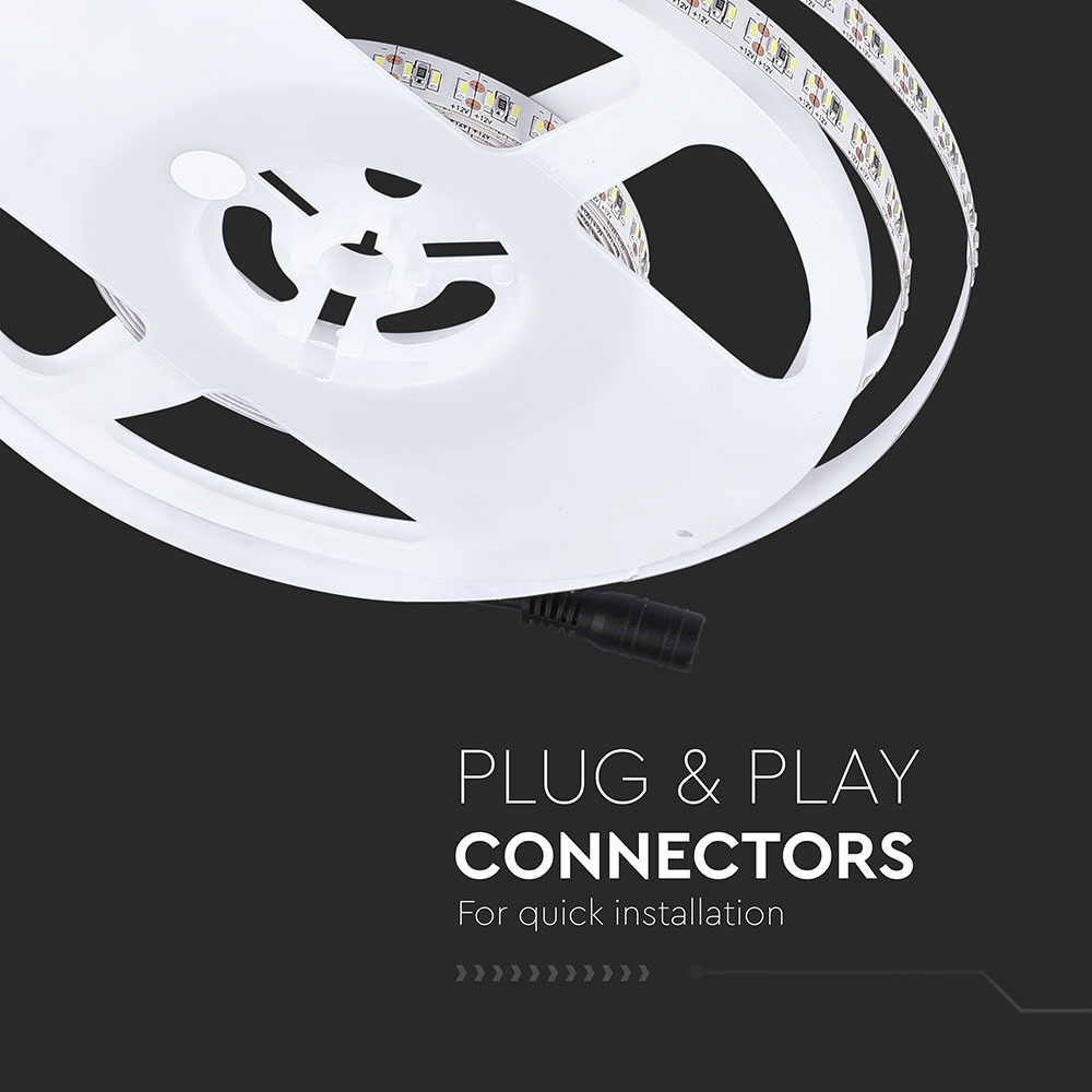 Strisce LED 3014 60 LEDs Bianco freddo IP20 img 4