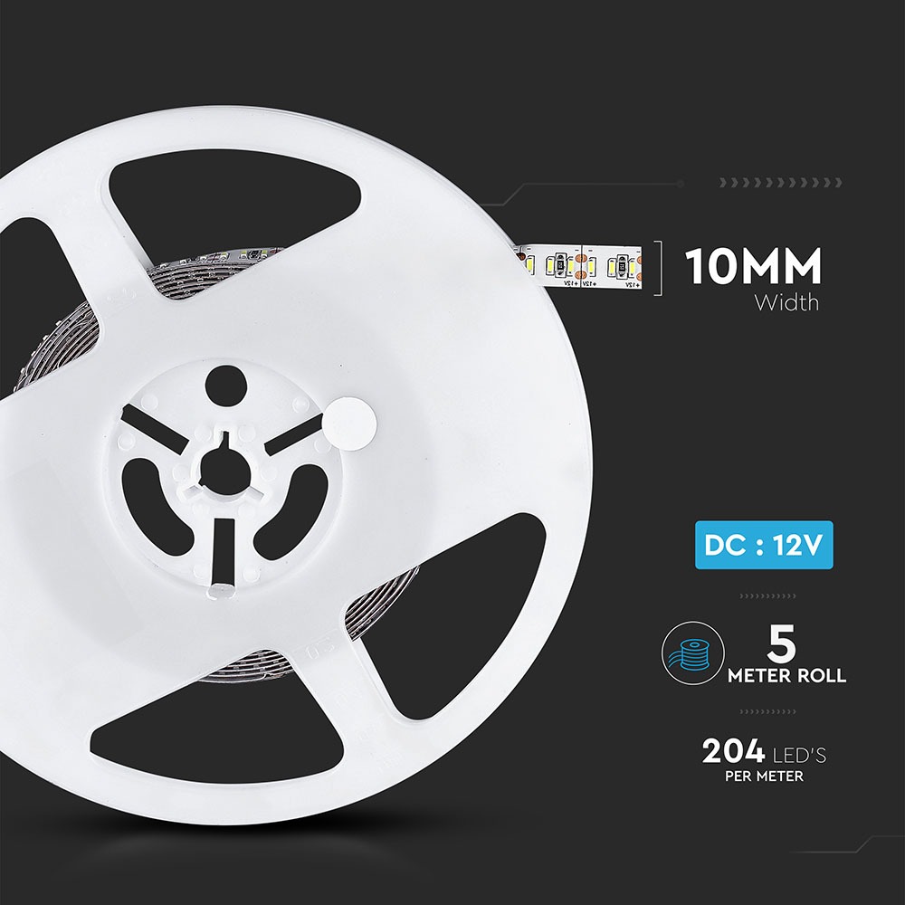 Strisce LED 3014 60 LEDs Bianco freddo IP20 img 5