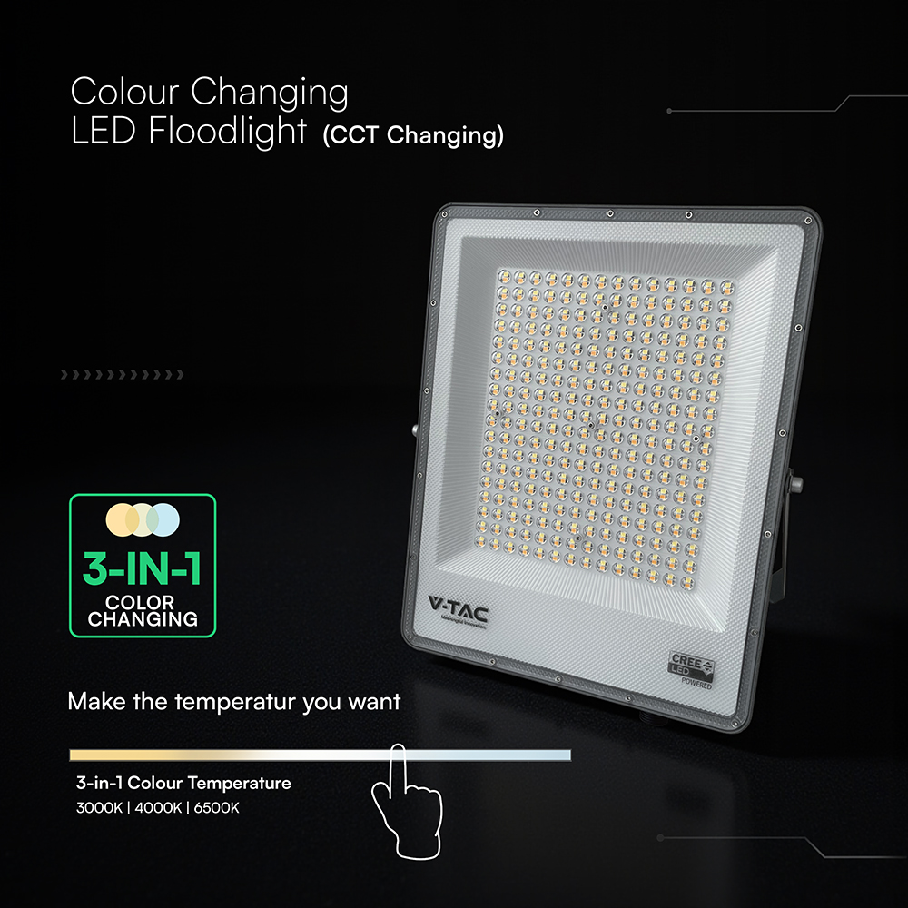 200W LED Floodlight CREE CHIP 3in1 img 4