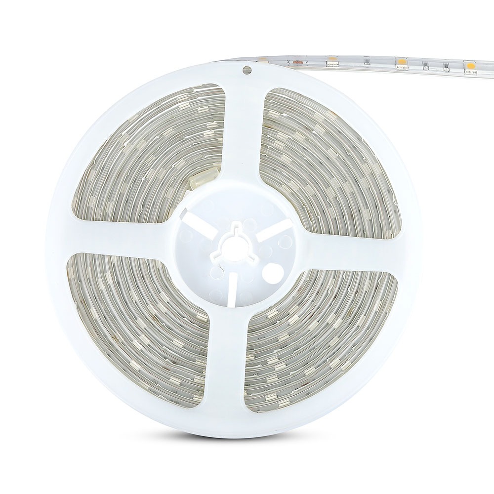Striscia SMD5050 30 LED/m Bianco freddo IP65 img 2