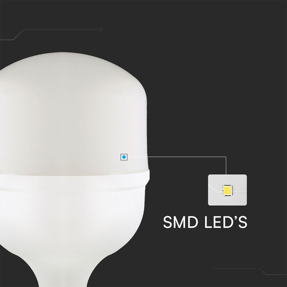 LED Bulb - 60W Plastic T160 4000K