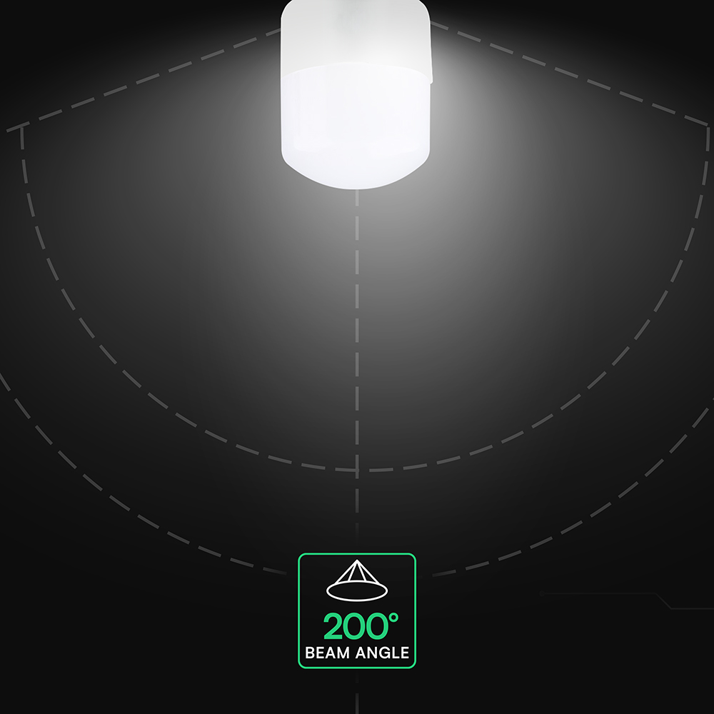 LED Bulb - 2W ST26 Plastic 6500K img 1