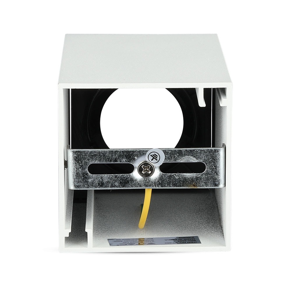 GU10 Fitting Quadrato Bianco & Nero img 5