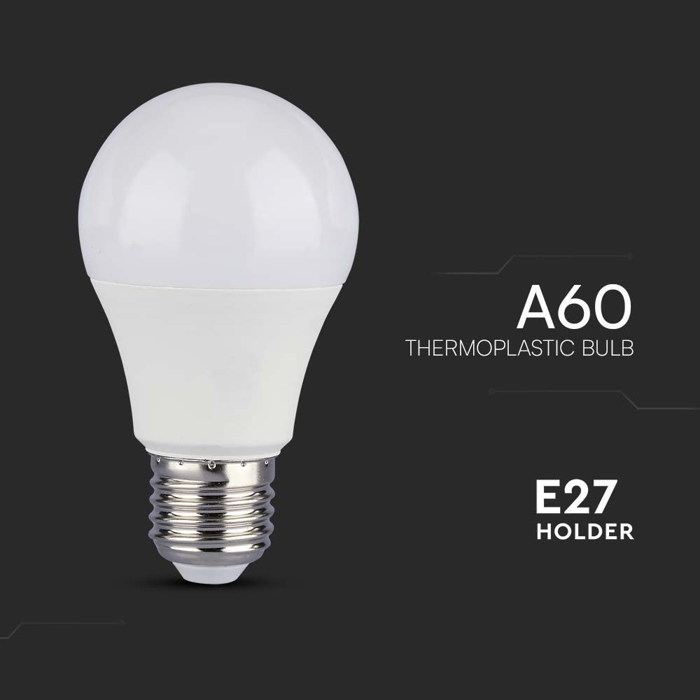 LED Bulb - SAMSUNG CHIP 11W E27 A60 Dimmable 4000K img 1
