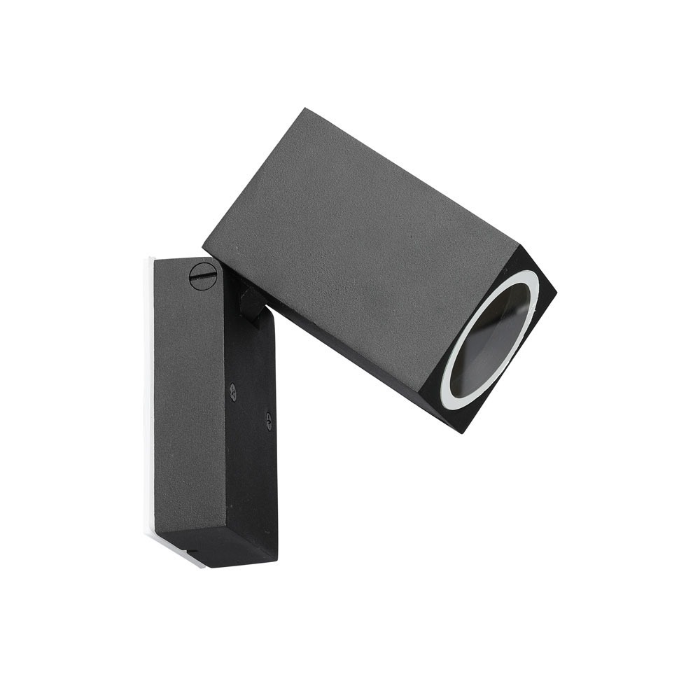 Wall Fitting GU10 Adjustable Head Aluminum 1 Way IP44 img 2