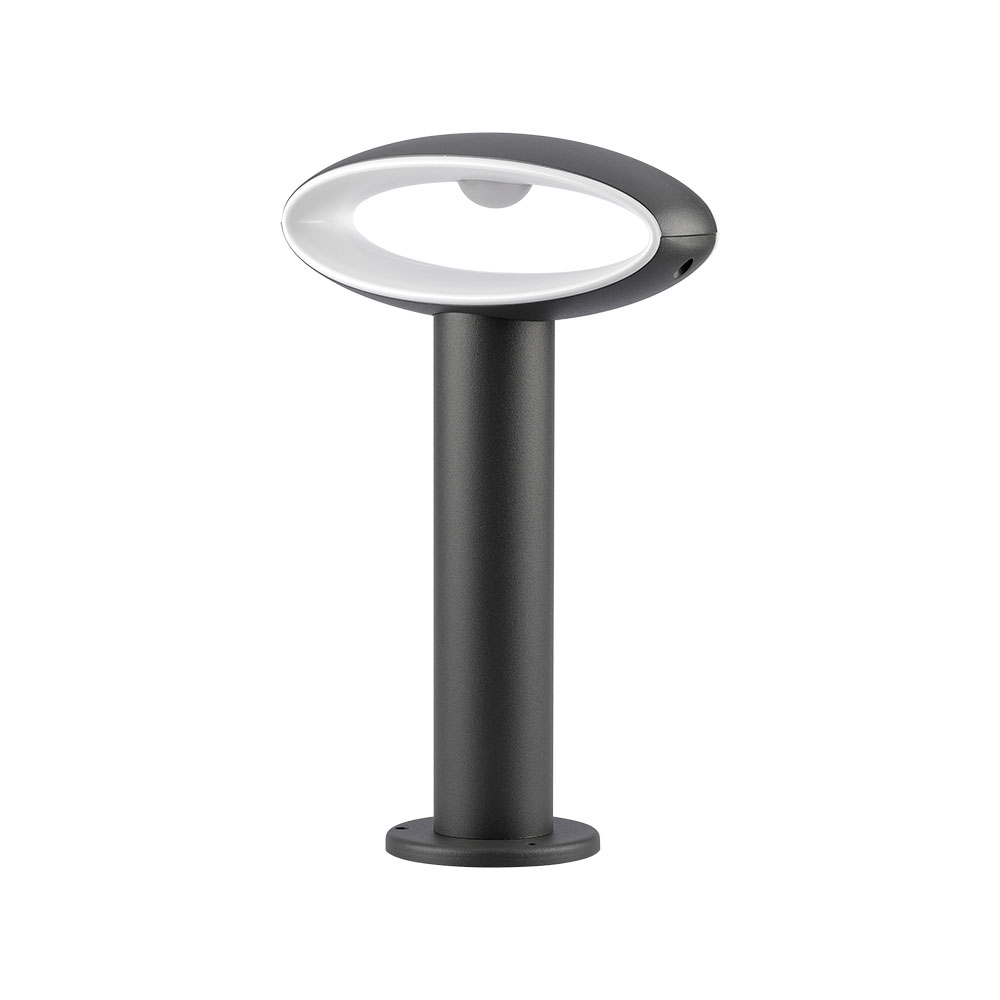 9W LED Bollard Lamp Dark Grey Aluminium 30CM 4000K IP54 img 1