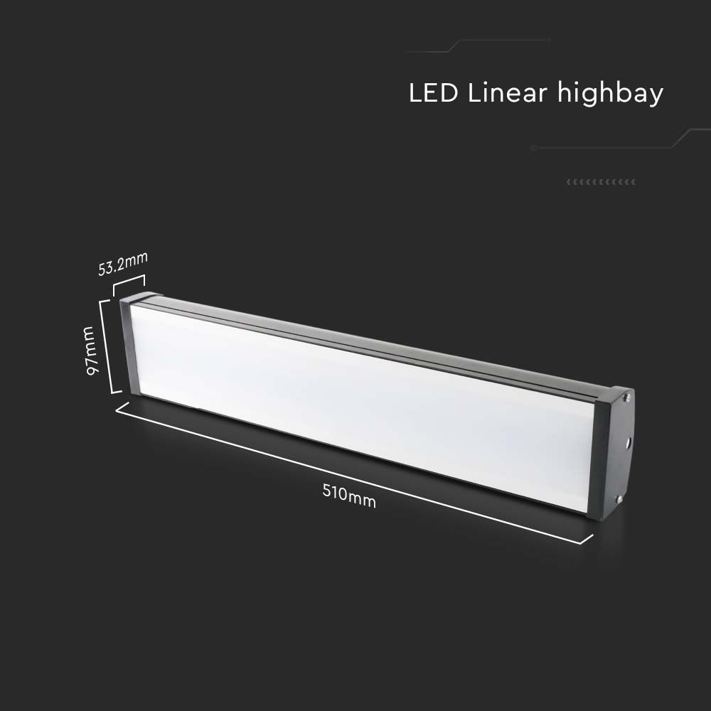 LED Linear Highbay - 100W ALU 4000K