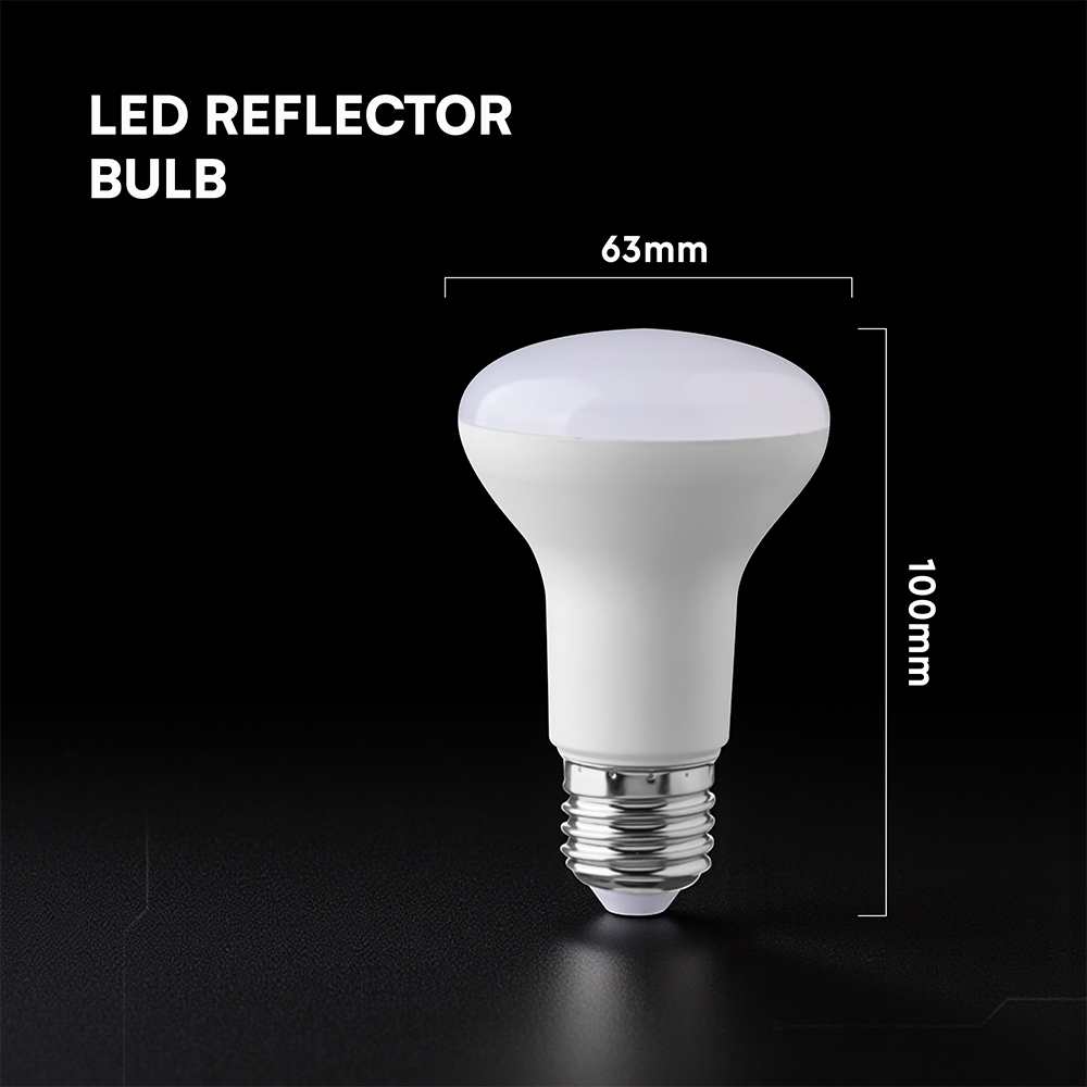 8.5W LED Bulb E27 R63 CREE CHIP 6500K