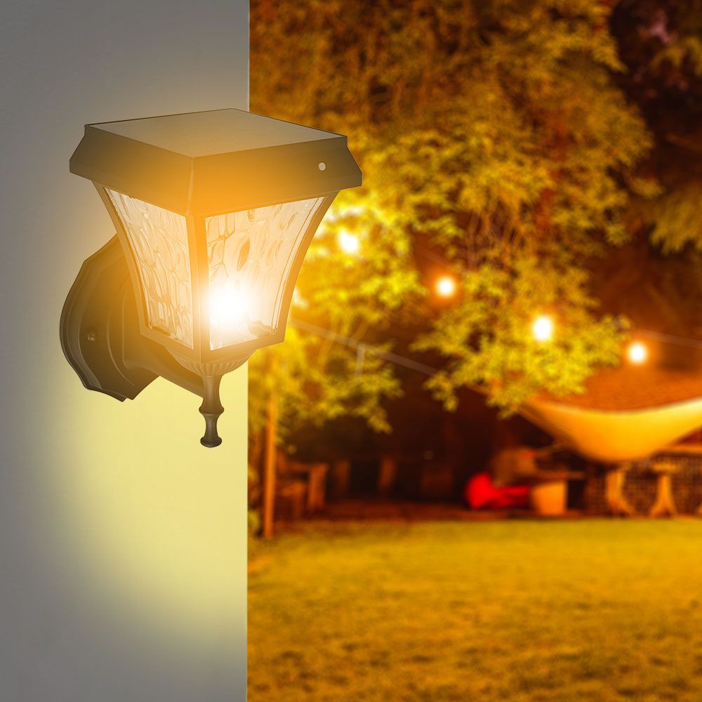 2W LED Solar Wall Lamp 3in1 IP44 img 1