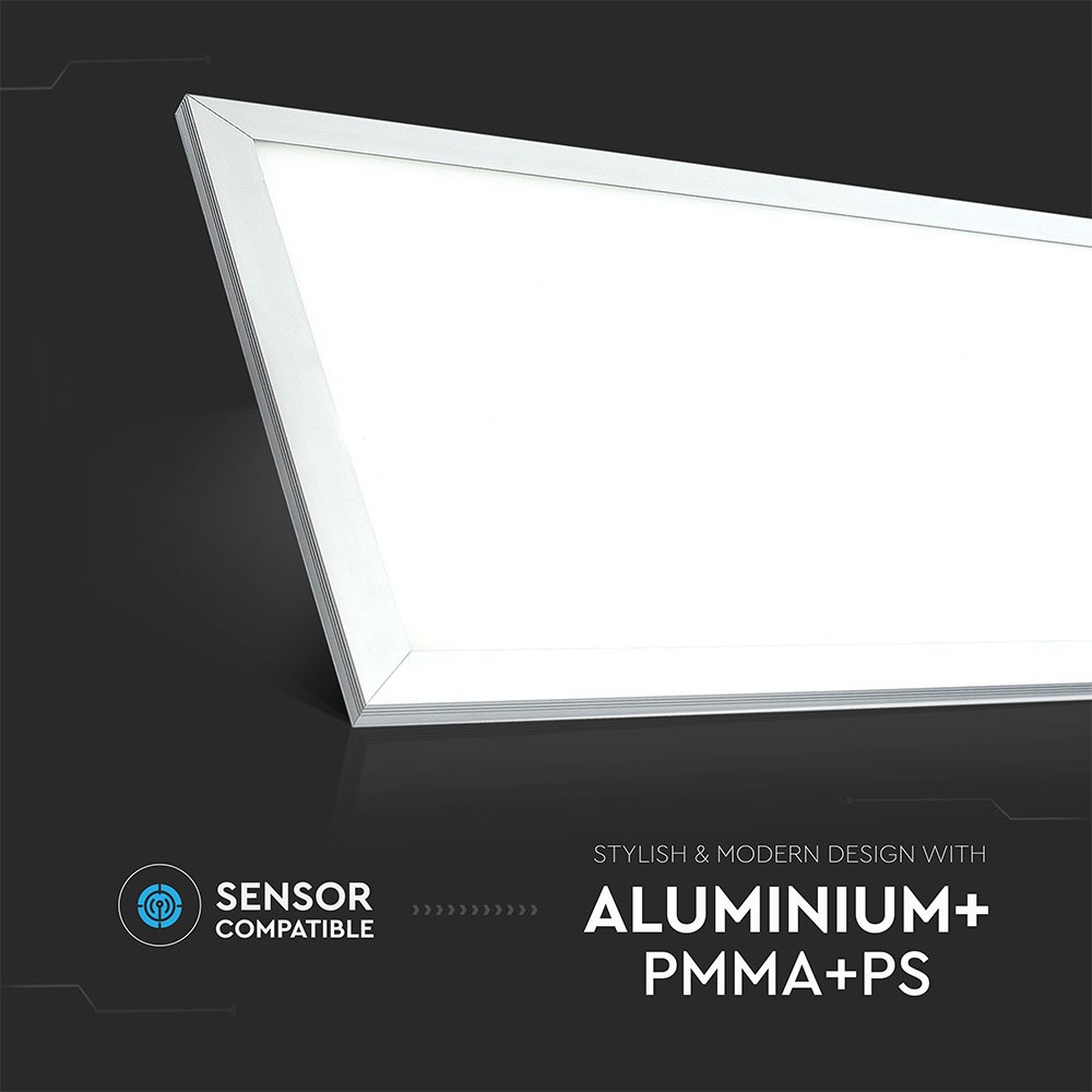 Pannello LED 45W 1200 x 300 mm Bianco con Driver 6pz/SET img 2