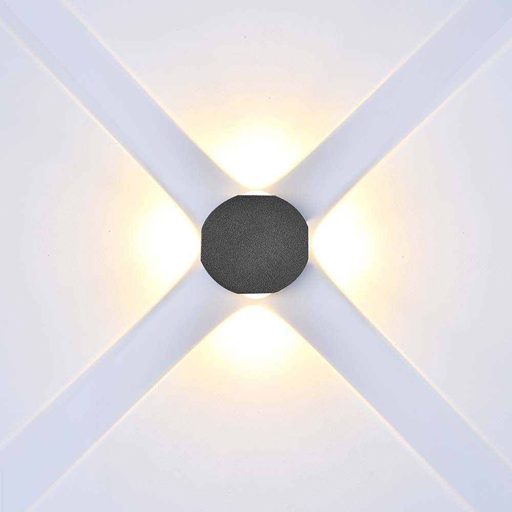 4W LED COB Downlight 4000K Black Body