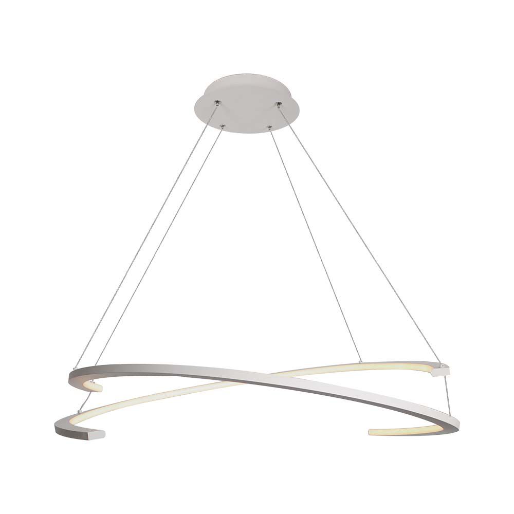 48W LED Designer Hanging Light 800*1200MM Triac Dimmable White