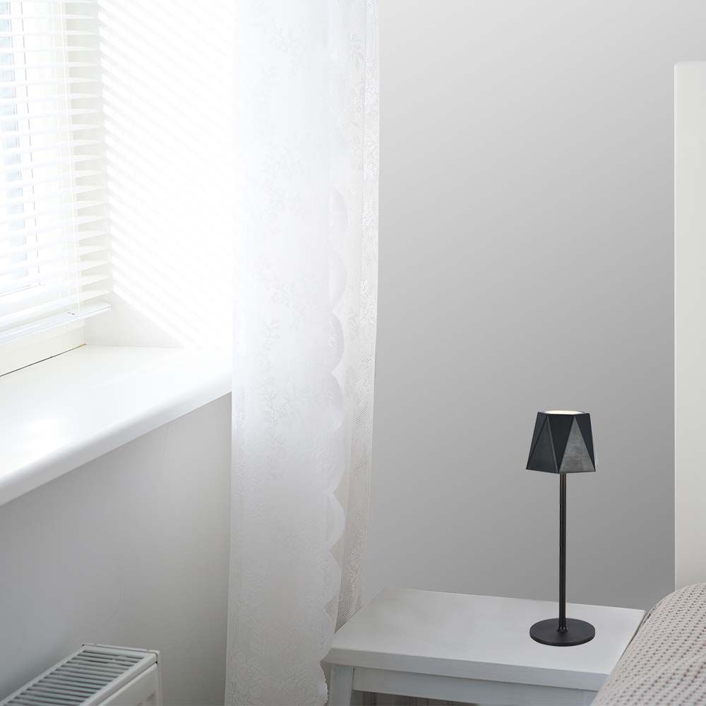 4W Led Table Lamp Black 3in1 img 1