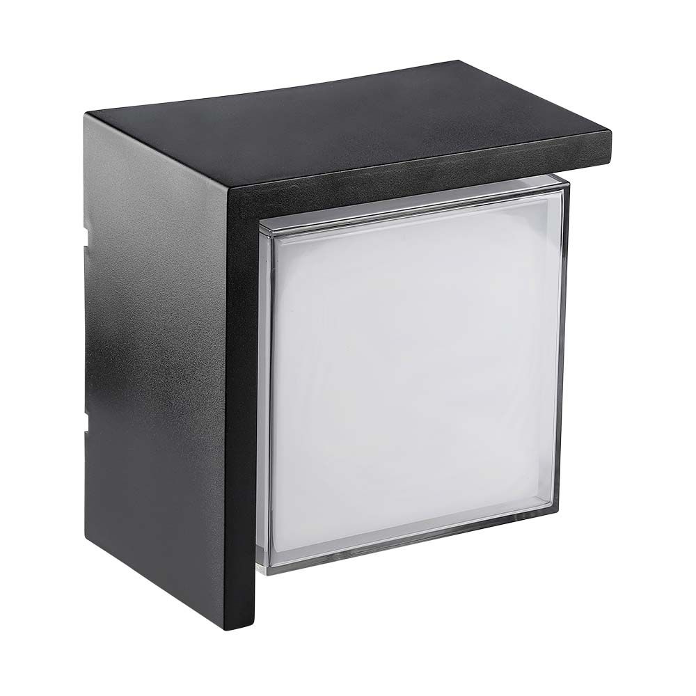 12W LED Wall SamiFrame Black Square 4000K img 3