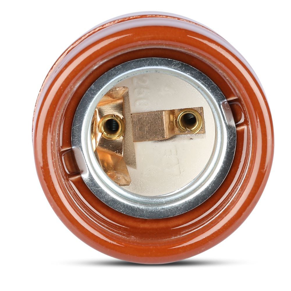 Portalamapda in Porcellana Marrone img 1