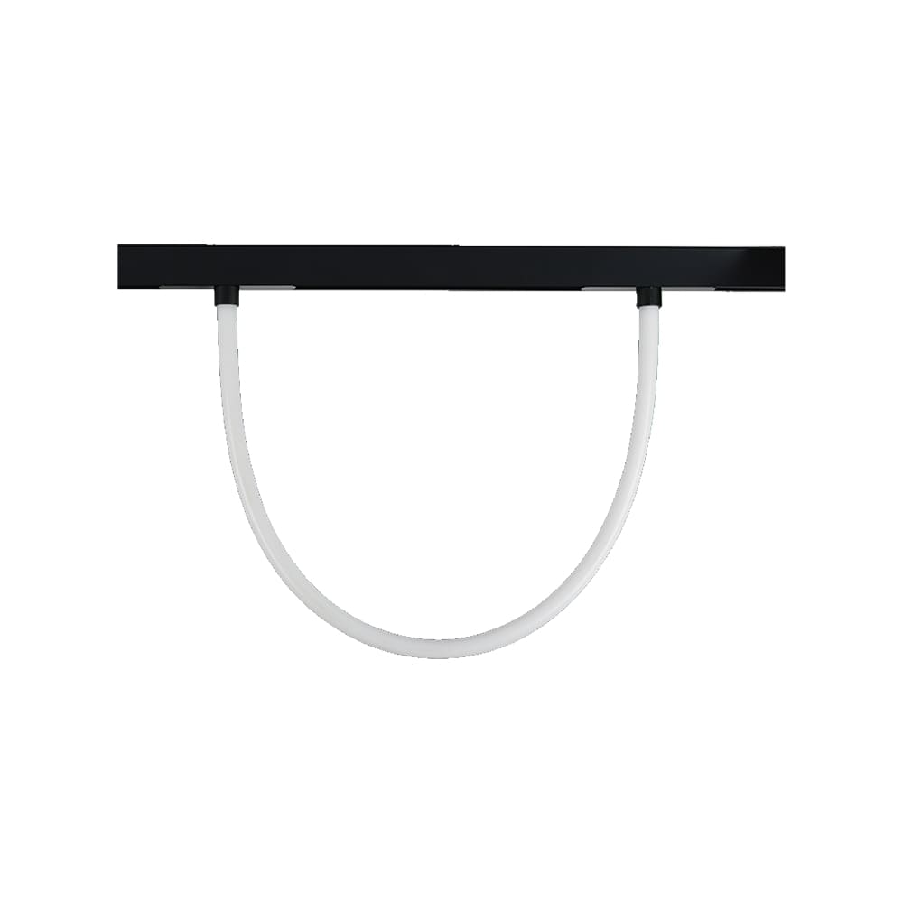 12W LED Magnetic Track Light Flexible Tube  1M CCT: 3000K Dimmable Black Body