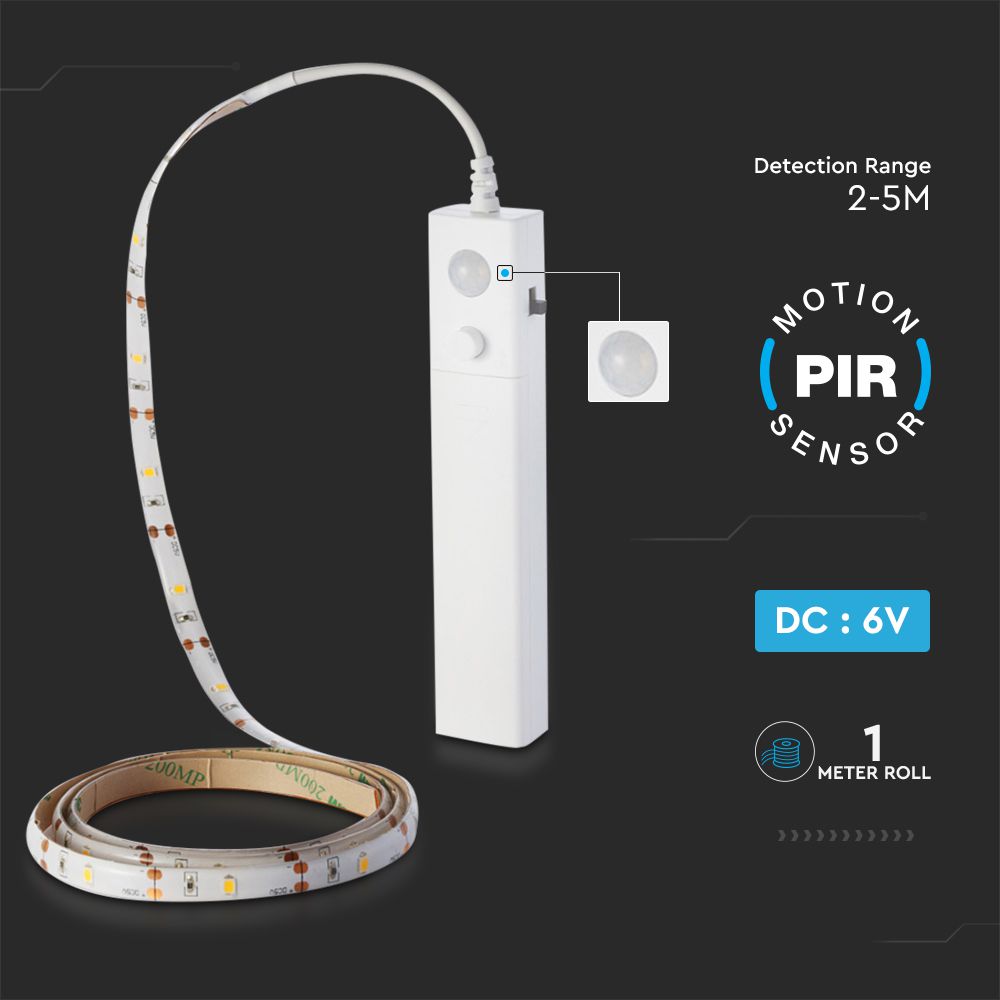 2.4W 1 Meter 2835 With Sensor 4000K img 4
