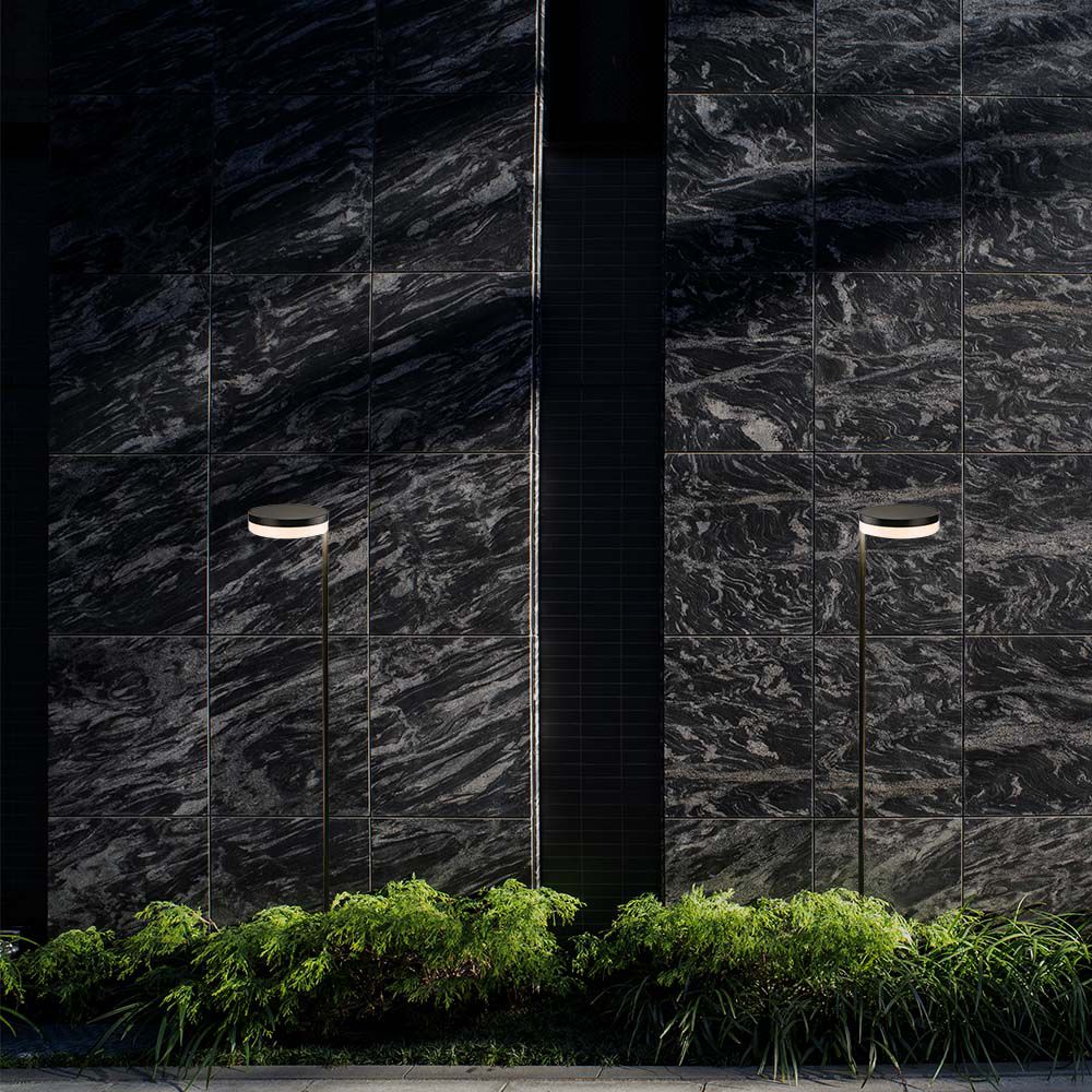 2W LED Sollar Bollard Lamp IP44 3000K img 1