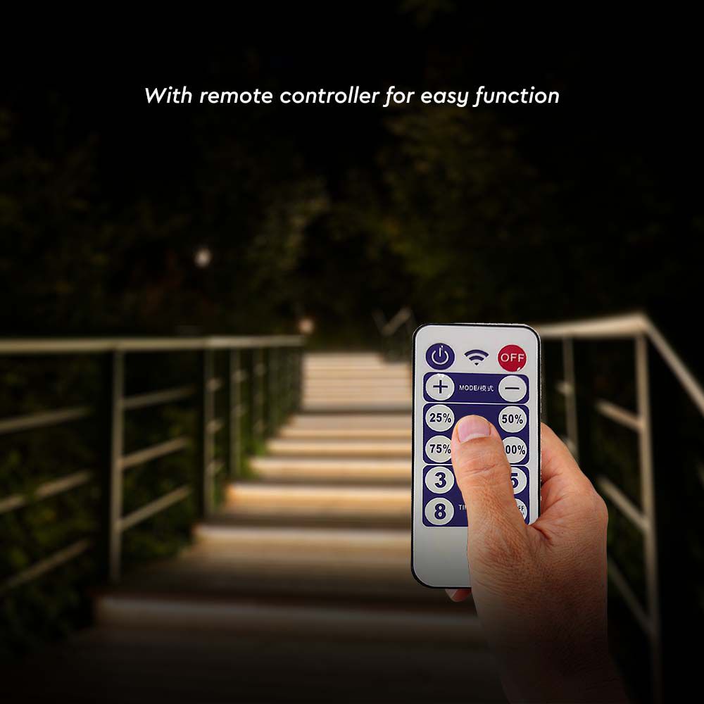 Kit Strip LED SMD2835 con Pannello Solare 1.2W/m 3000K IP67 img 5