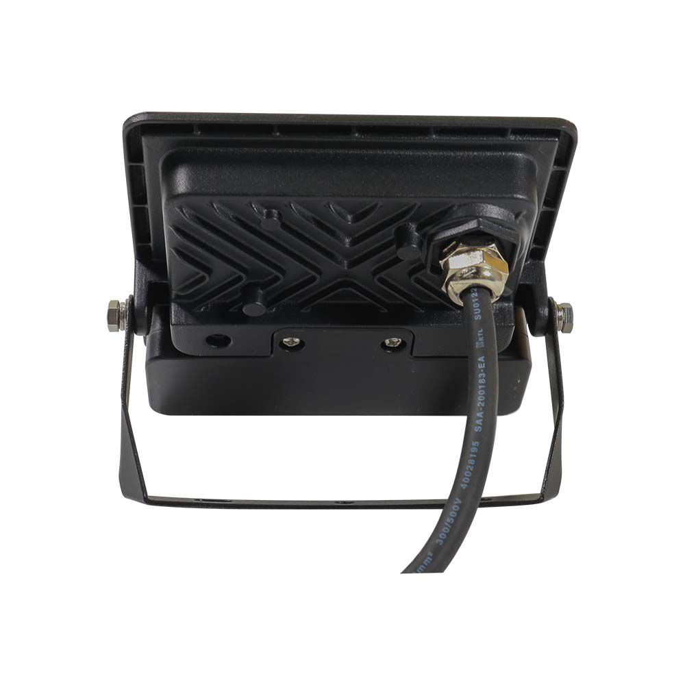 20W LED PIR Sensor Floodlight SAMSUNG CHIP Black Body 4000K 1M Cable img 2