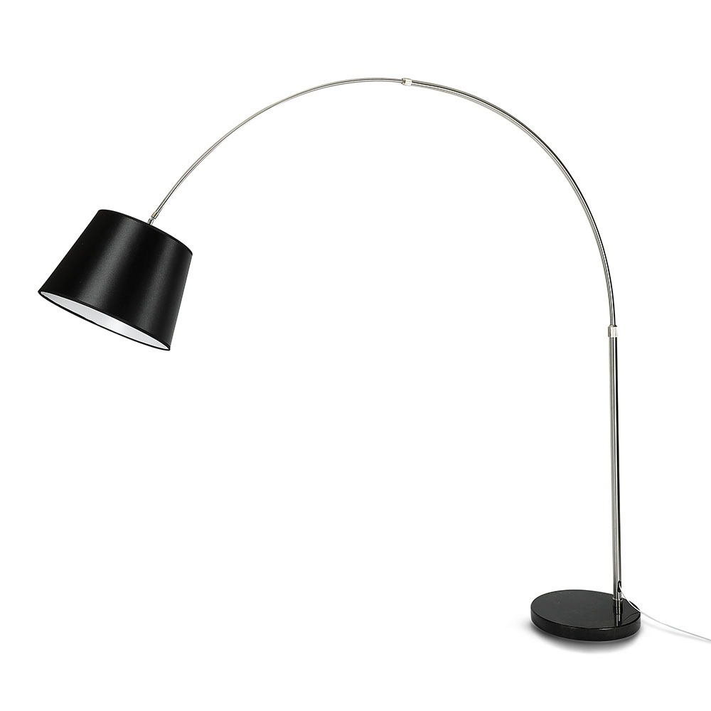 LED Floor Lamp E27 Black Lamp Shade img 2