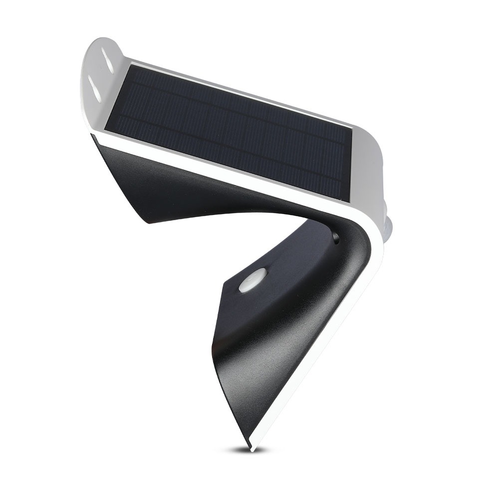 3W LED Luce solare della parete Bianco caldo, Bianco naturale Bianco Corpo Bianco img 3