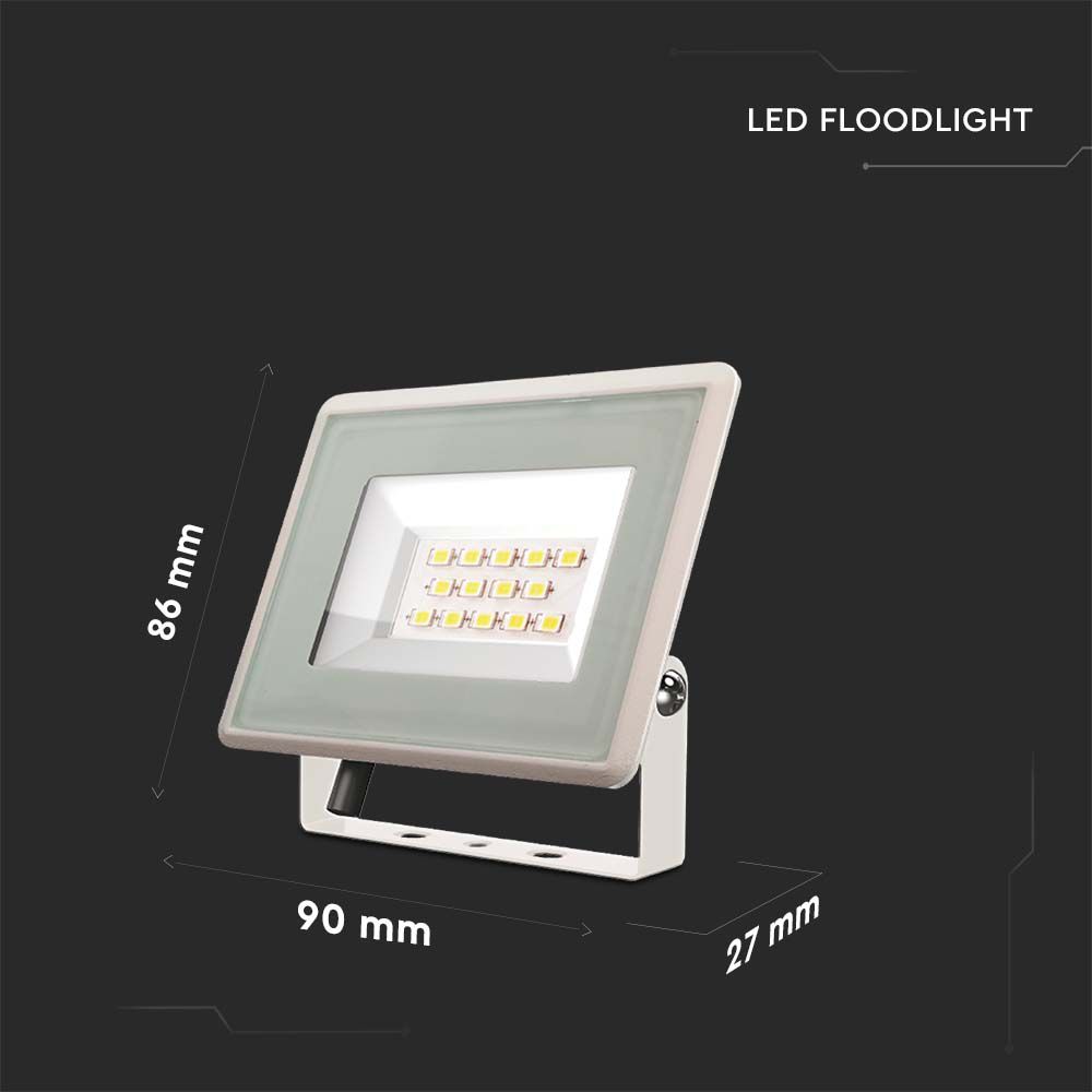 10W  FARO SMD White Body 6400K