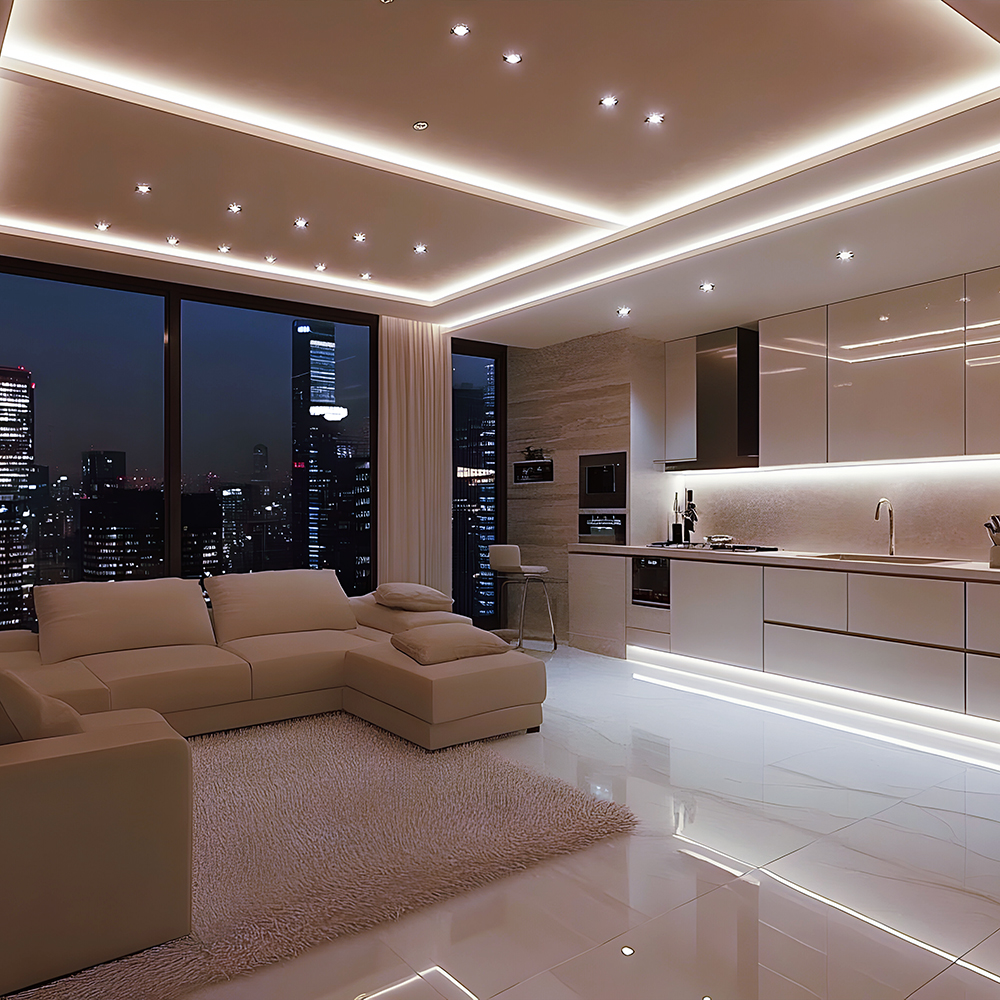 15W LED Stip Light CREE CHIP 3IN1 IP20 24V 8MM DOUBLE PCB