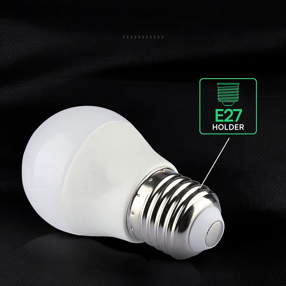 6.5W LED Candle Bulb E27 G45 CREE CHIP 4000K img 1