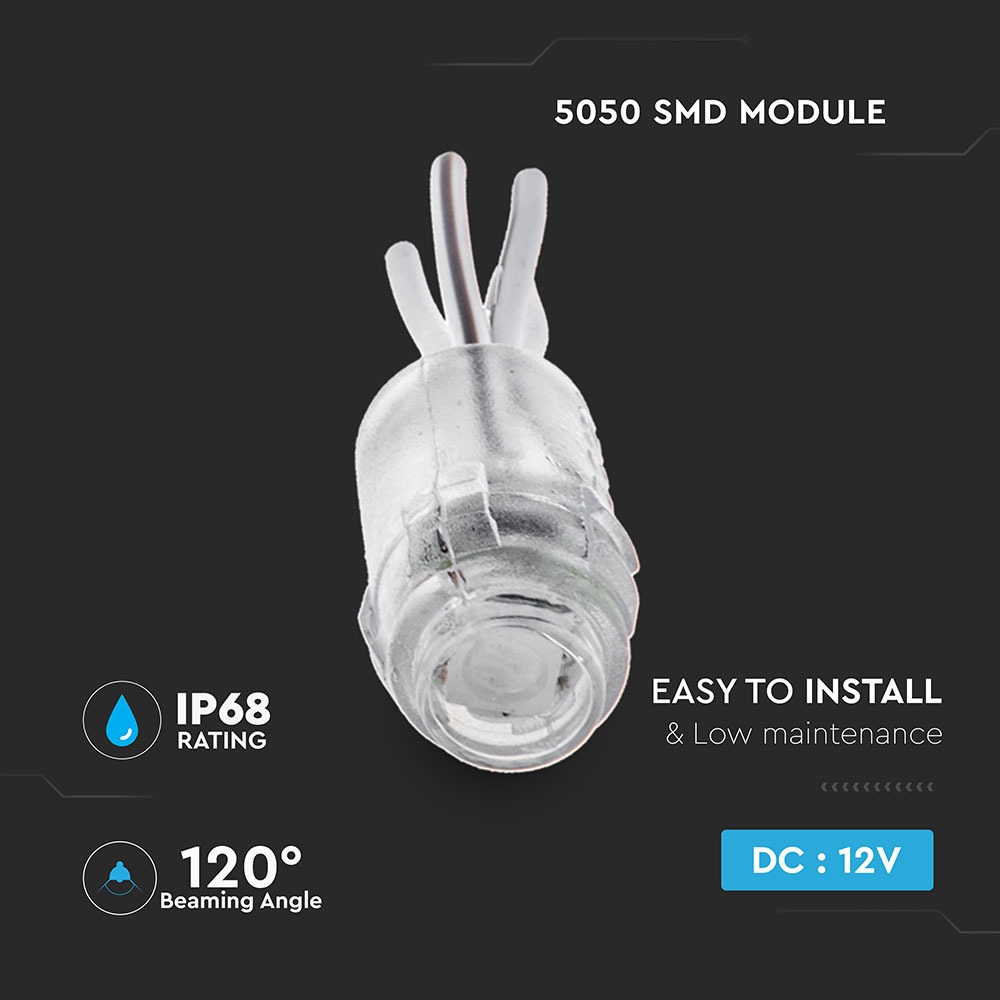 LED Modulo 0.24W SMD2835 Verde IP68