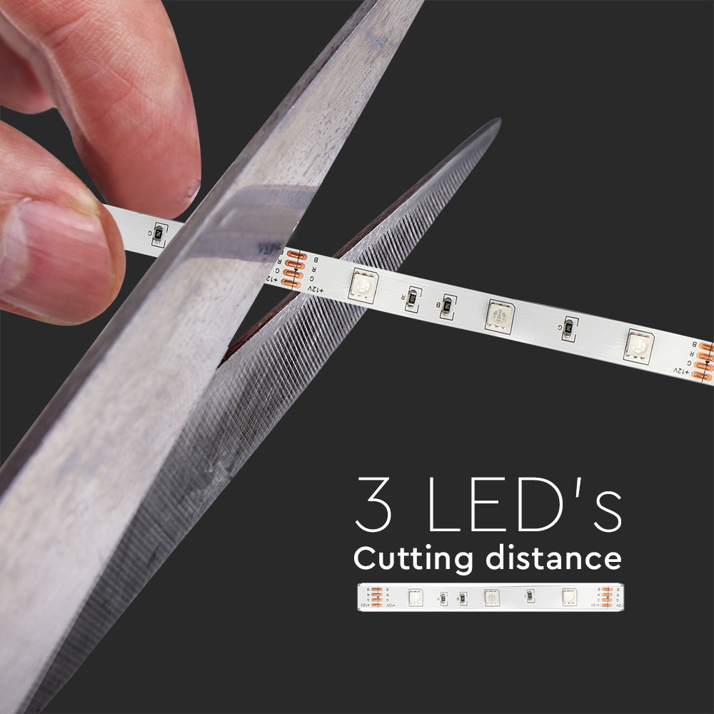 LED Striscia RGB Set SMD5050 300LED 2 x 5m. telecomando + Adaptor img 2