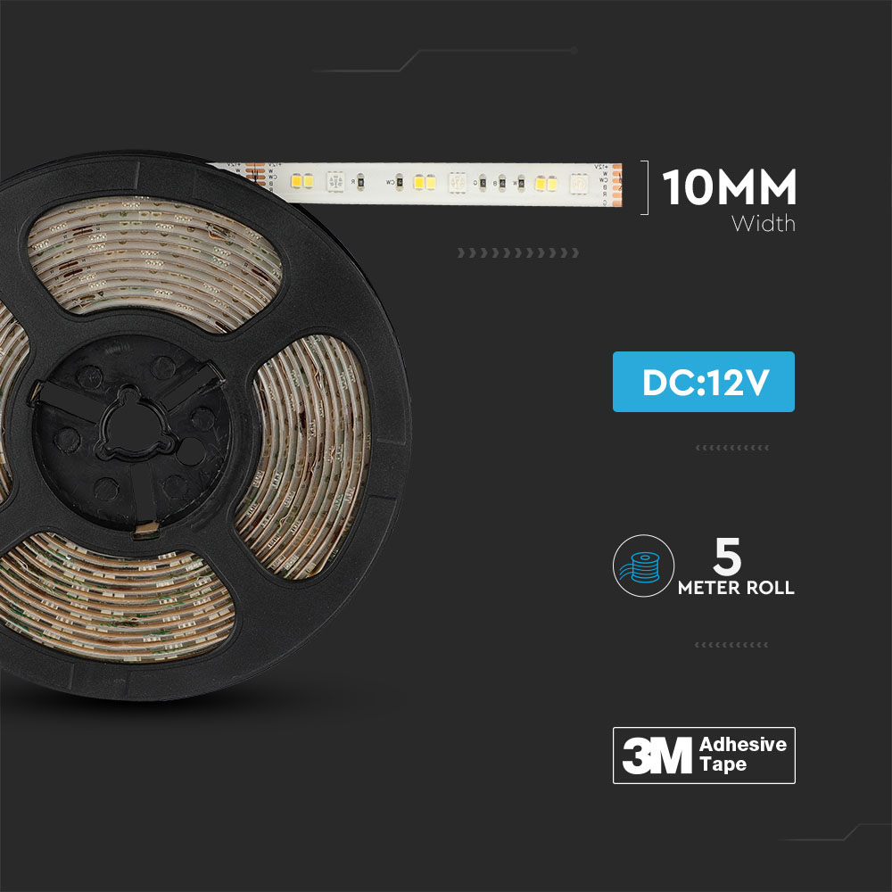 LED Striscia 28W 5050/54 RGB + 3 in 1 IP65 Alexa Smart img 2