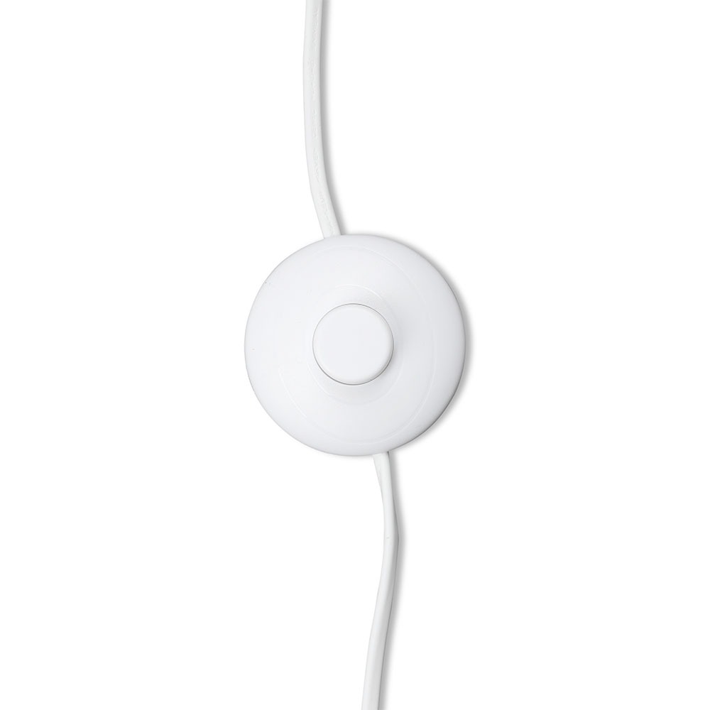 LED Floor Lamp E27 Ivory Lamp Shade img 3