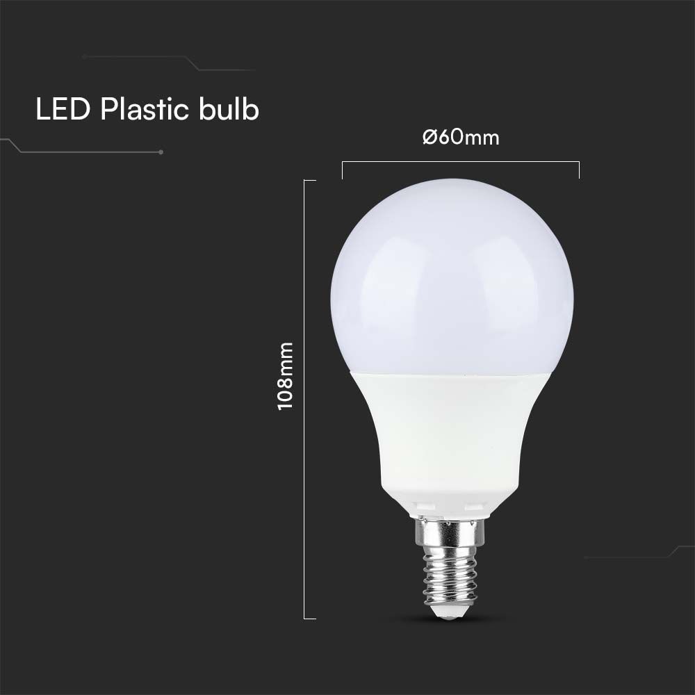 LED Bulb - SAMSUNG CHIP 8.5W E14 3000K