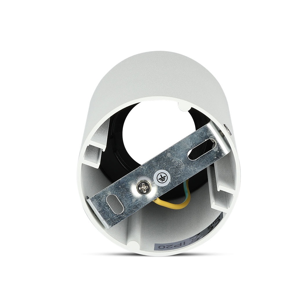 GU10 Fitting rotondo Bianco & Nero img 5