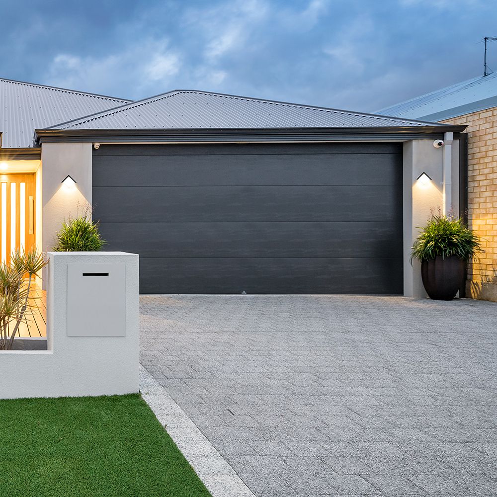 12W LED Wall SamiFrame Black Square 4000K