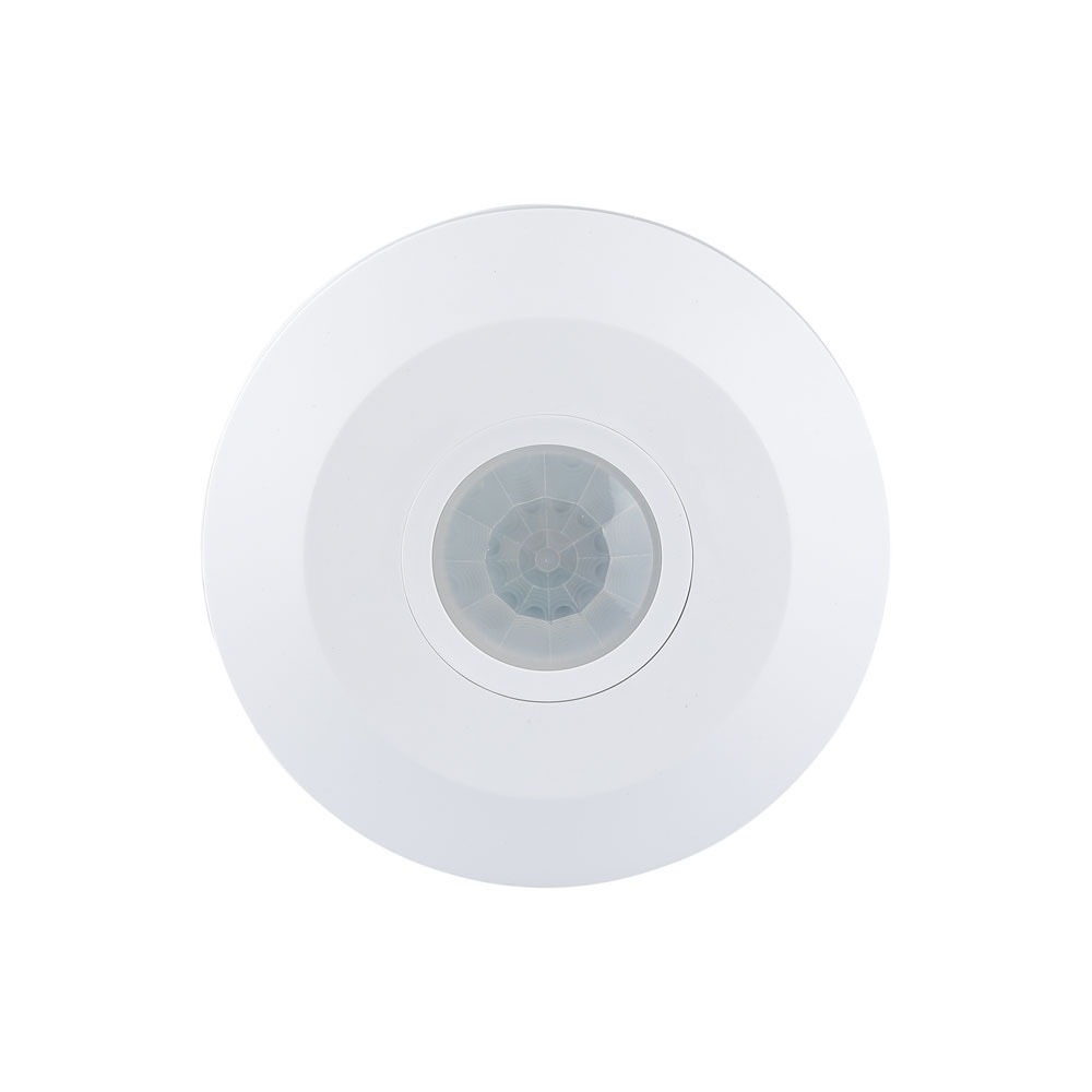 Sensore PIR a soffitto slim colore bianco img 1