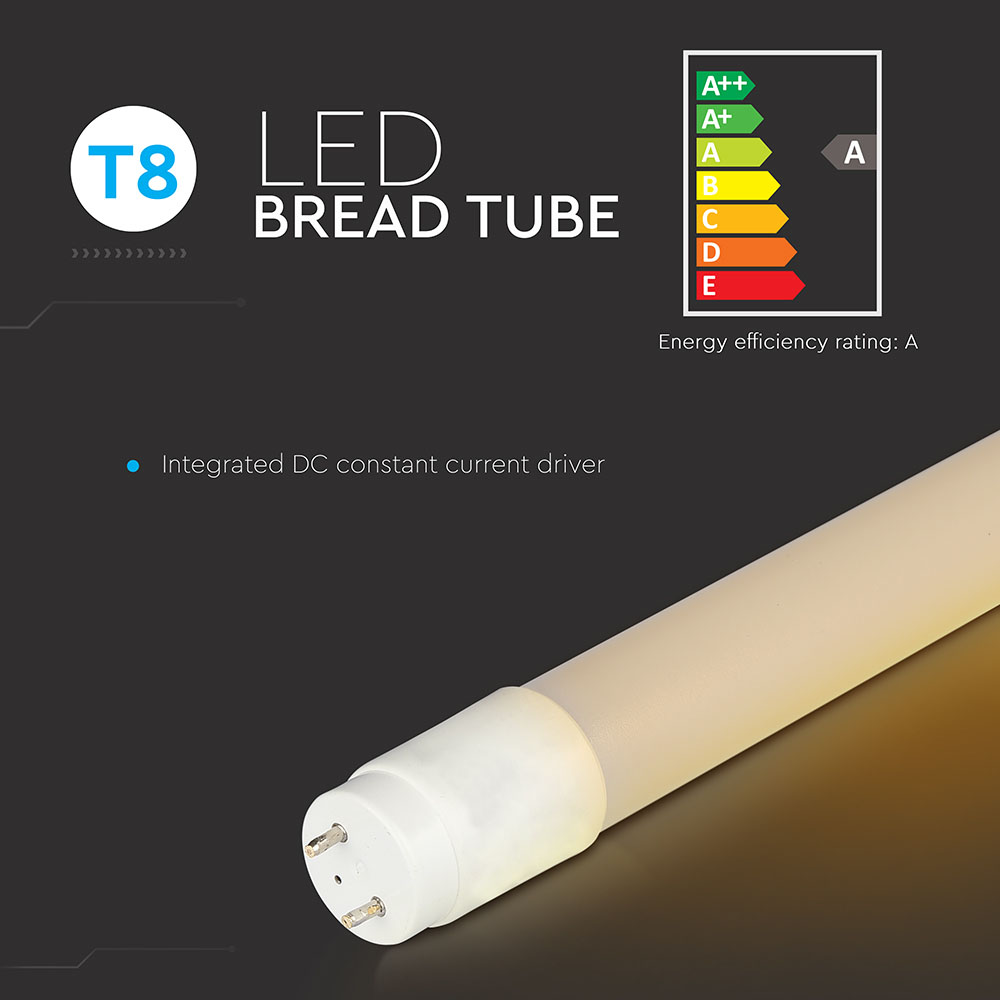 Tubo LED T8 18W 120 cm Pane