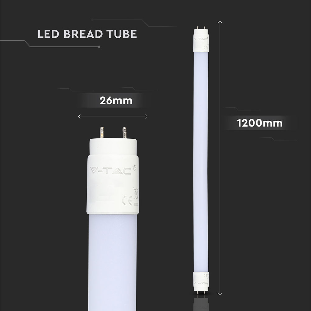Tubo LED T8 18W 120 cm Pane