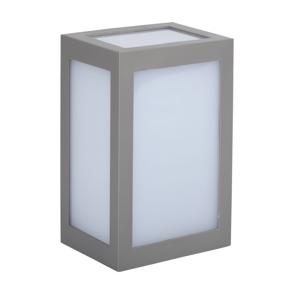 Lampa ścienna LED 3000K szara