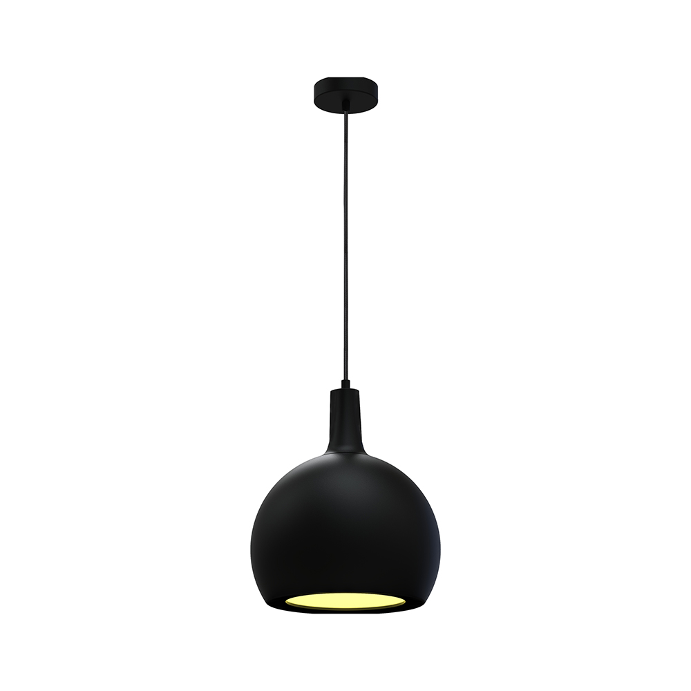E27 Decorative Hanging Lamp (D280*H218mm) Black Body