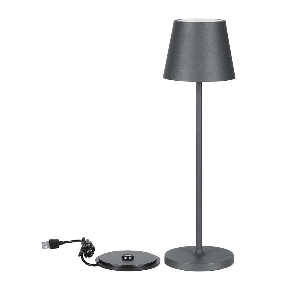 2W  Table Lamp (4400mA Battery) IP54 Green Body 3000K img 1