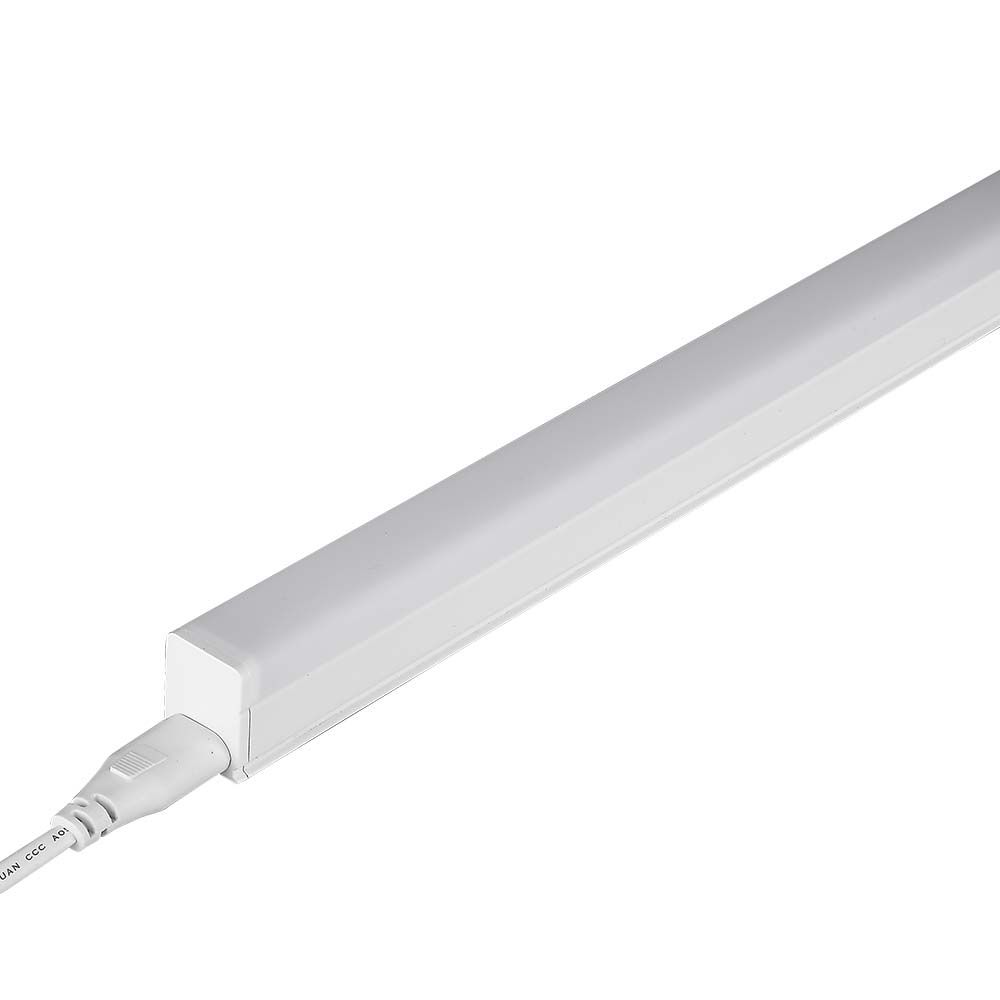 16W LED Batten Fitting Square SAMSUNG CHIP T5 120cm 3000K img 1
