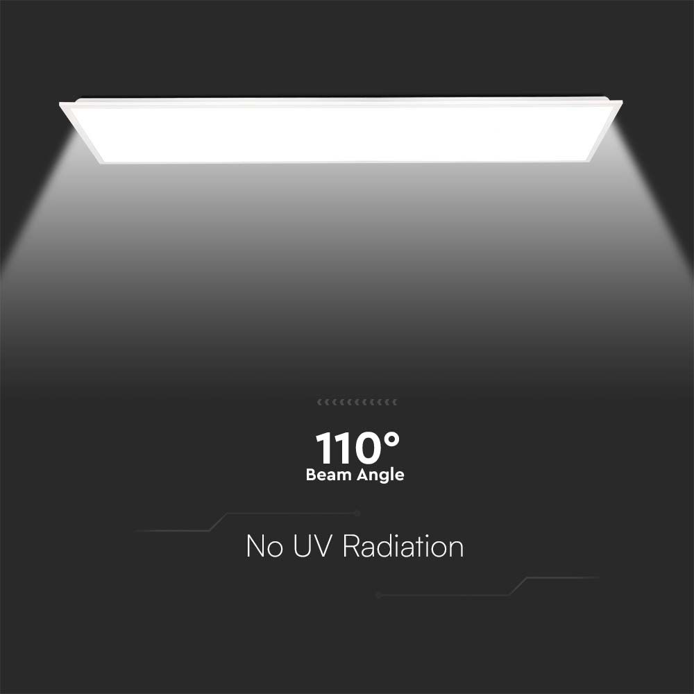 40W LED Panel 1200x300 mm Backlit 140Lm/W 4000K 6PCS/SET img 1