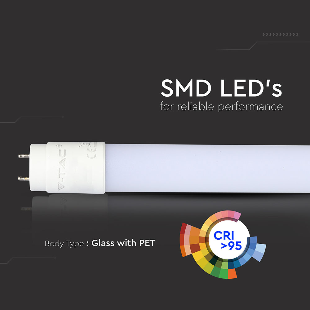 Tubo LED T8 18W 120 cm Verdure img 1