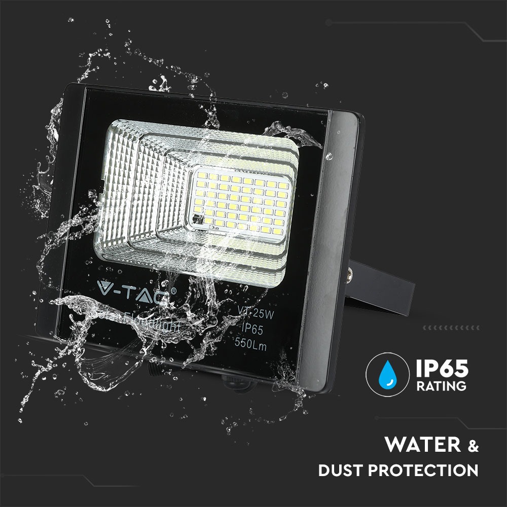 12W Pannello Solare con LED Proiettore 6000K img 1