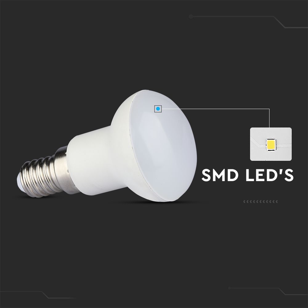 LED Bulb - SAMSUNG CHIP 2.9W E14 R39 Plastic 4000K