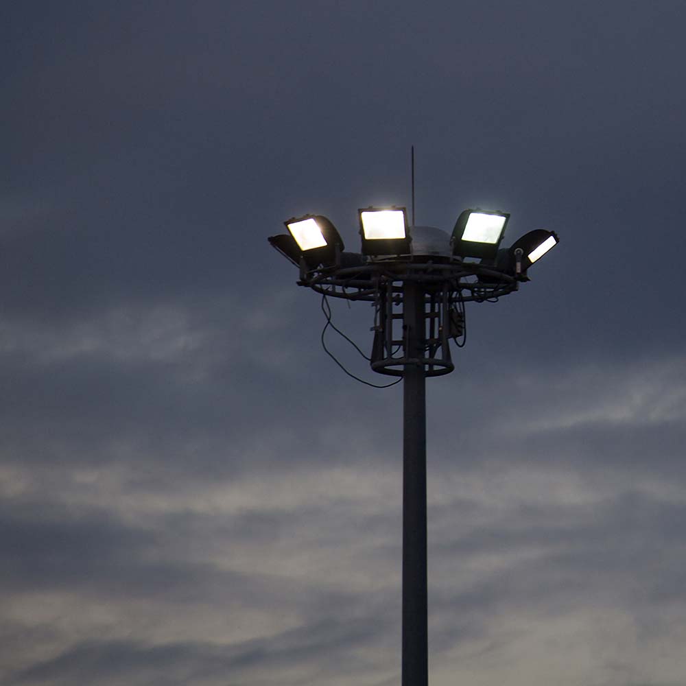 150W LED Floodlight SMD SAMSUNG CHIP G8 Black Body 4000K 137LM/W img 1