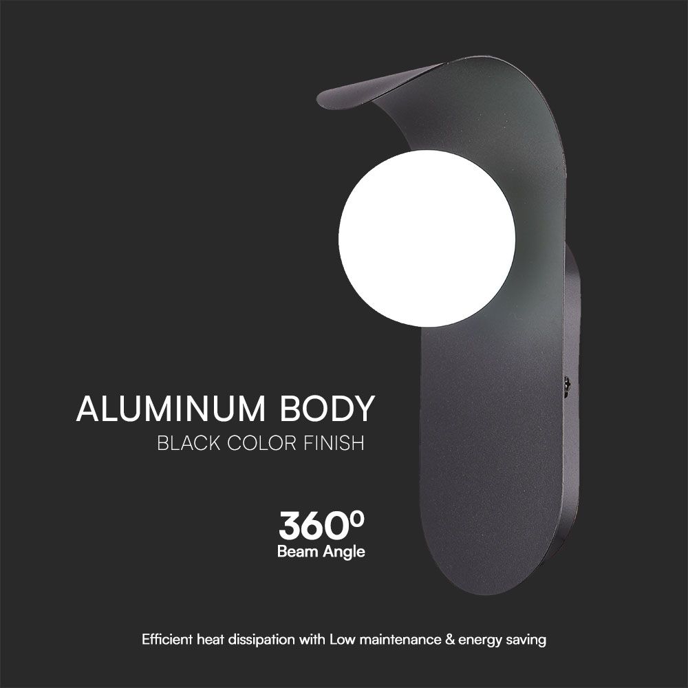 Designer Wall Fitting Gypsum G9 Black Body img 1