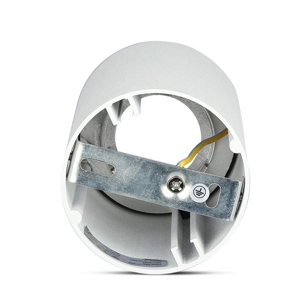 GU10 Fitting rotondo Bianco & Oro img 5